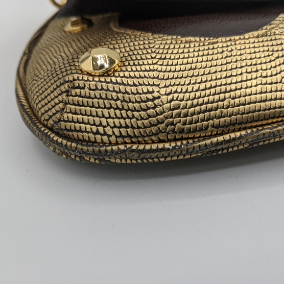 Michael Kors Vintage embossed Leather Clutch - Picture 12 of 12